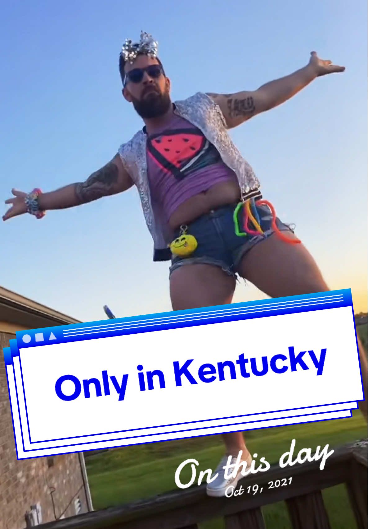 That DAD BOD is on SLAY mode! #onthisday #throwback #kentucky #trending #whenthesungoesdown #dadbod #theawesomelawsons #funny #dance #dancer 