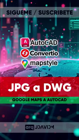 GOOGLE MAPS A AUTOCAD | CONVERTIO | #arquitectura #autocad #dibujo #tik_tok #ingcivil #planos #construccion #diseño #casas #Viral #bloques 