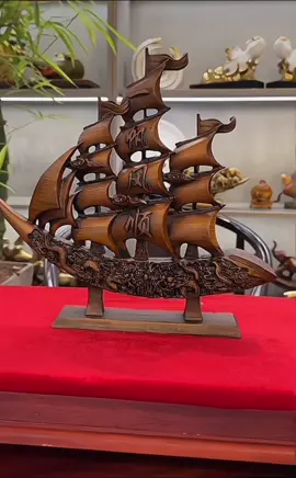 Thuyền THUÂN BUỒM XUÔI GIÓ TRANG TRÍ DECOR KT:32x35x5cm , làm từ bột đá thạch anh và sợi tinh #dogiadungtienich #hot #thinhhanhxuhuong #xuhuong #thinhhanh #lenxuhuong #thinhhanhtiktok #hottrend #xuhuongtiktok 