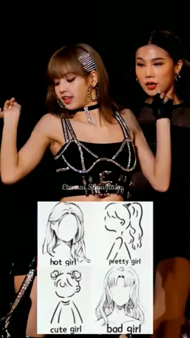 Lisa in different hairstyle✨️  #blackpink #lisa #blink #lisablackpink #fypシ゚viral #kpop 