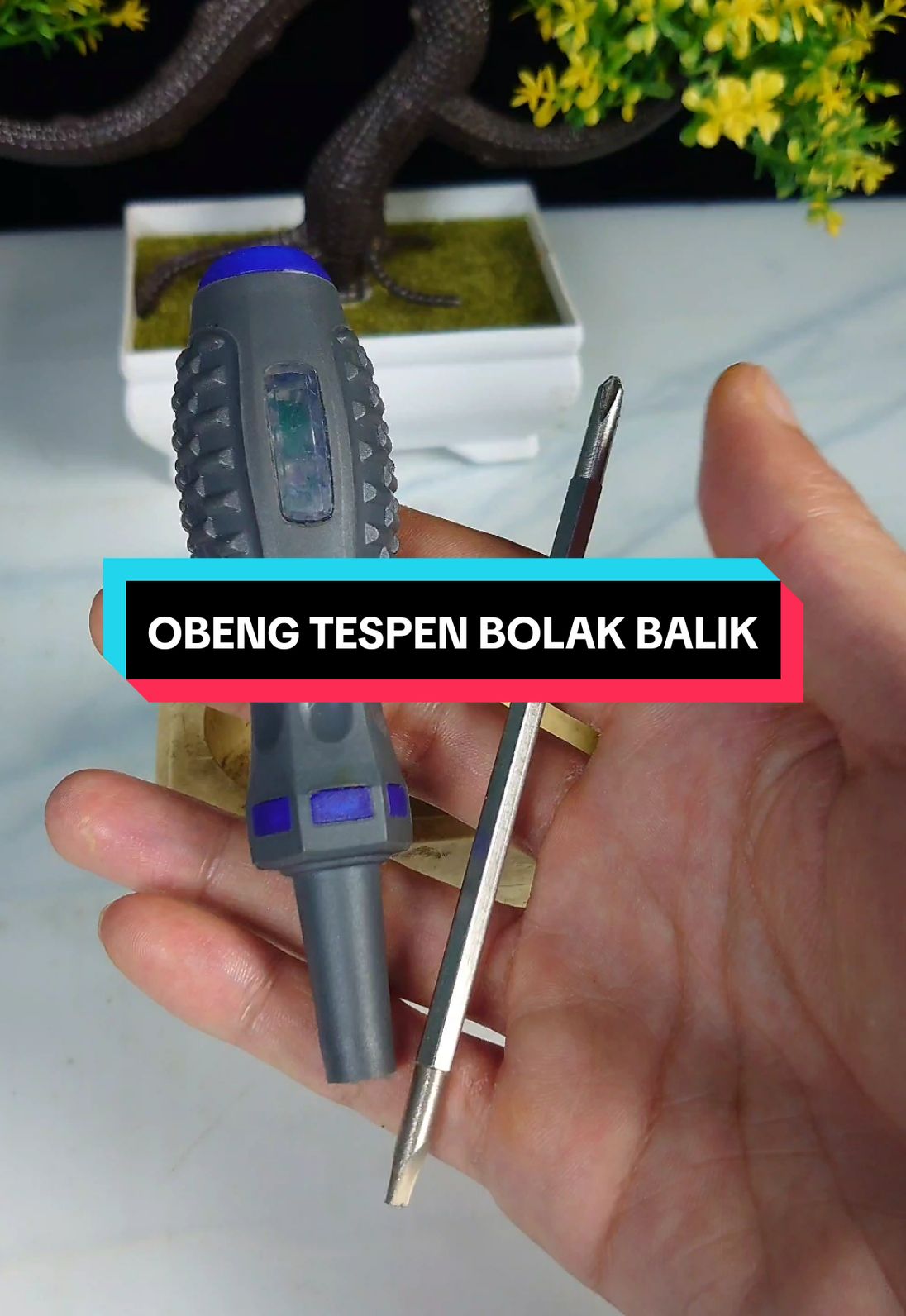 stok terbatas obeng tespen multifungsi bisa cek arus listrik dan kabel putus #tespen #tespenlistrik #obeng 