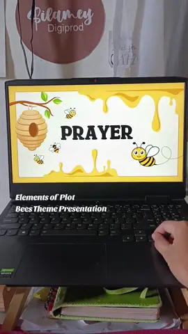 46th PPT Commission: Elements of the Plot | Bees Theme Presentation  Accepting PowerPoint customization and Tarpaulin Layout edited on Canva. Drop a message now! #beestheme #bee #bees #plot #climax #fallingaction #risingaction #presentation #presentationslides #openforcommissions #silamey #silameydigiprod #customized #ppt #morph #matchandmove #canvadesigns