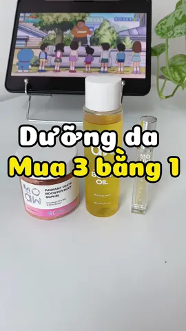 Được cả bộ 3 món mà có 200 nè #bodyoil #duongda #muoitam #nuochoa #annieriviu 