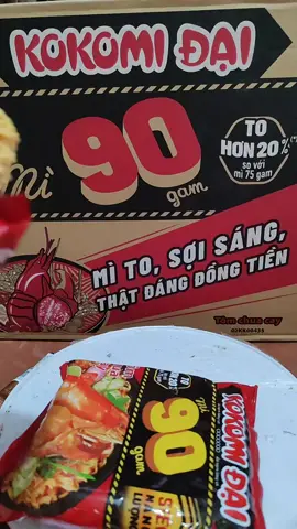 thùng mì Kokomi 90g#minhthao #chuacay#tohon20%#misang #30gói #minhthao 
