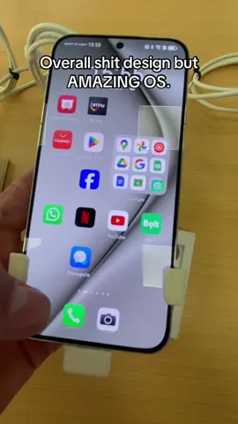 I HATE the front of it. #techtok #huawei #fyp #harmonyos 