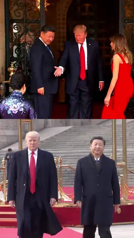 Khoảnh khắc khi ông Trump đến Trung Quốc và Ông Tập cận bình đến Hoa Kỳ #president#trump #us #xijinping #china #trungquoc