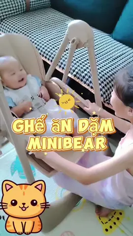 Ghế ăn dặm 2IN 1, Ghế ăn dặm xích đu cao cấp Minibear 😘😘😘@Mẹ&bé Minibear #tiktok #xuhuong #mevabe #kids #minibear #chobe #chobe #salengaydoi #topgia #baby #hangnhat #hangnhatnoidia #bobby #munkids #gheandam #gheandamchobe #gheandamgapgon #gheandamcaocap #gheandamumoo #gheandamchilux #gheandambabyhop #gheandamdanang #gheandamxichdu #mumoo #inochi #embedangyeu #embe 