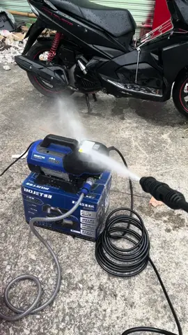 Máy rửa xe Bojet có chống giật #mayruaxe #mayruaxemini #vesinhnhacua #ruaxemay 