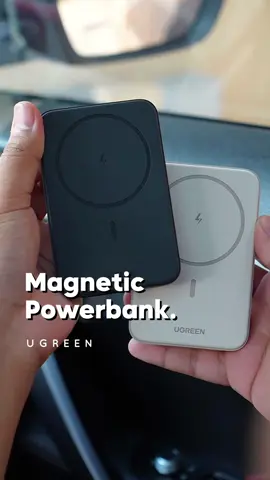 sumpah lah! Powerbank nih tak perlu wayar? YES! UGREEN Magnetic Wireless Powerbank. Kecik tapi padu tau🤩 #ugreen #powerbank 