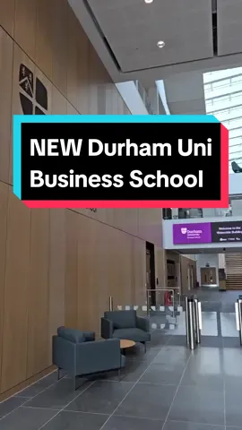 Inside the new Durham University Business School 😄 (one of the two business schools at Durham) #uni #university #student #students #studentlife #durhamuni #knowledge 