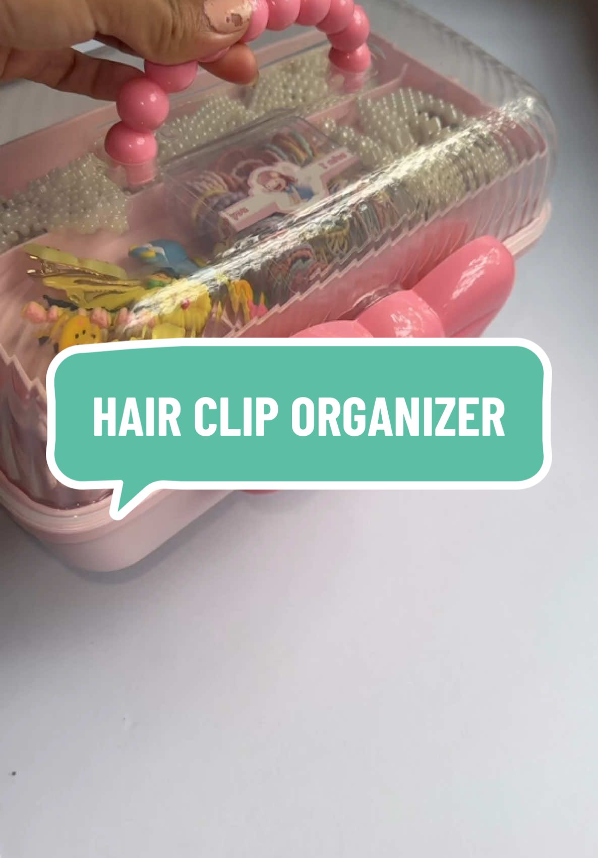 Perfect lagayan ng mga abubot ng mga anak nyo ja babae #haircliporganizer #hairaccessoriesorganizer #layerorganizer 