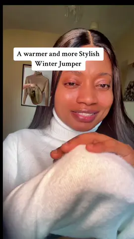 If you want a warmer and Thermal lined cute jumper ….i would recommend this . Very perfect 👌👌  #jumper #winterjumper #turtleneckjumper #knittedjumper #thermaljumper #fleecejumper #stayingwarm #winterfashion #tiktokmademebuyit #octoberdealdrops #spotlight #bettlity 