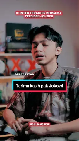 Konten terakhir bersama presiden jokowi, terima kasih. #jokowi 