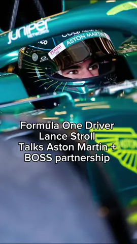 @Formula 1 weekend has commenced here in Austin, and as we get ready for race day on Sunday, I chatted with @Aston Martin Aramco F1 Team driver Lance Stroll 🏁 #lancestroll #f1 #race #formula1 #astonmartin #boss @BOSS #beyourownboss 