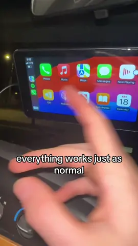 This is a must have for any older car  #carplay #wirelesscarplay #caraccessories #oldcar 