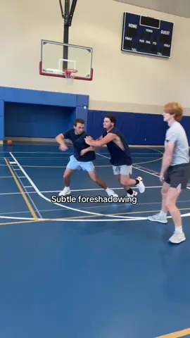Subtle foreshadowing glitch shot.. #subtleforeshadowing #basketball #mad 