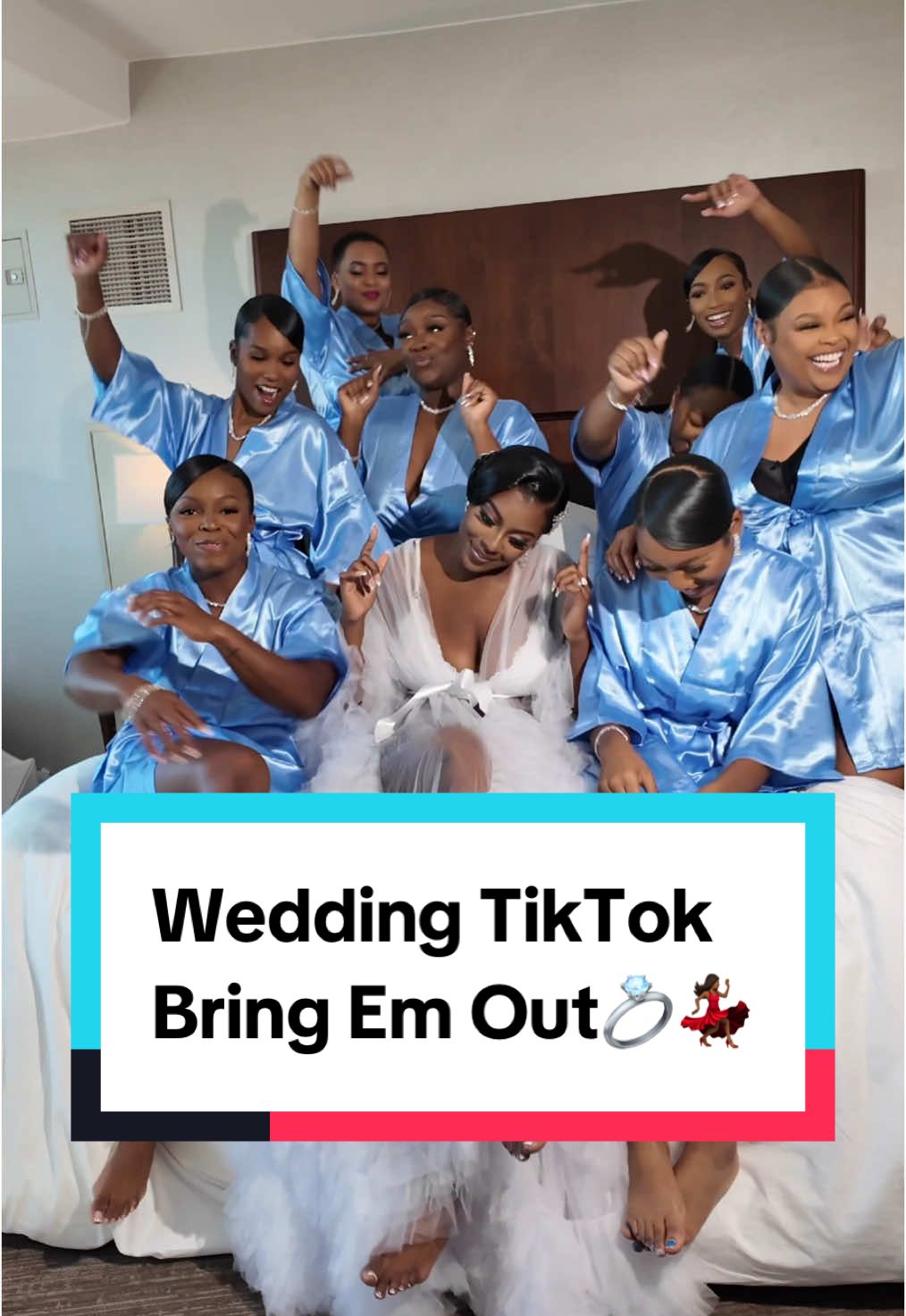 Bring Em Out!💍🎉💃🏾 Bridal PARTY!🥰 . . REEL BY: Neshaszda Z Photography  . . #weddingtiktok #weddingphotographer #weddingcontentcreator #viral #atlantaweddingphotographer #cancunweddingphotographer #newyorkweddingphotographer #blackbride #blacklove #neshaszdazphotography #bringemout 