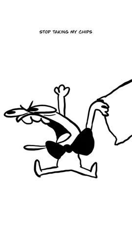 Stop Taking My Chips! 😤 #comedy #funnyvideos #memes #animation #animationmeme 