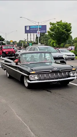 1959 Chevrolet El Camino Classic Pickup Truck Drive By Engine Sound Woodward Dream Cruise 2024