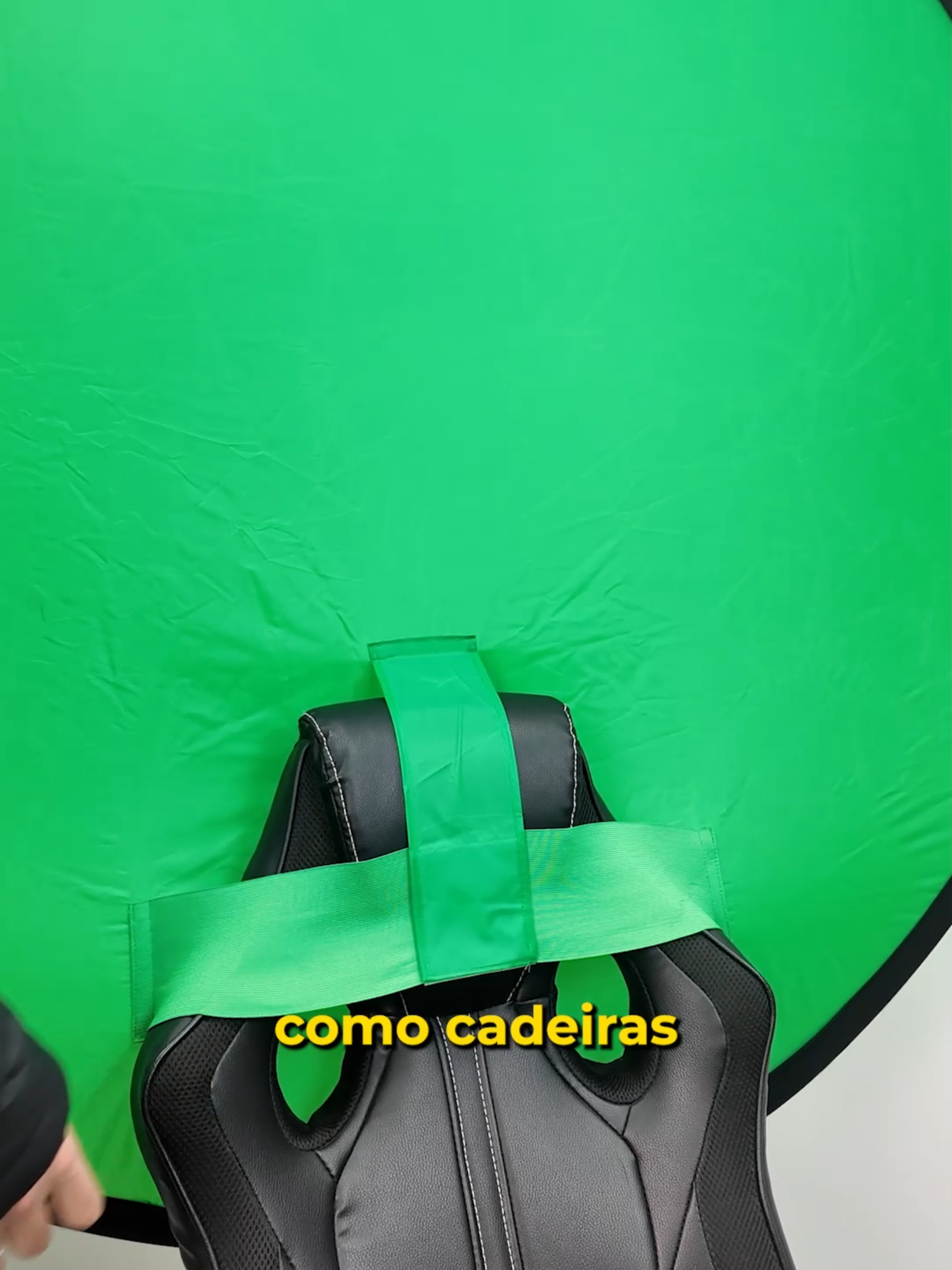 ChromaKey Redondo Cadeira Gamer! #gamer #live #videos #chromakey #fundoverde #produtos