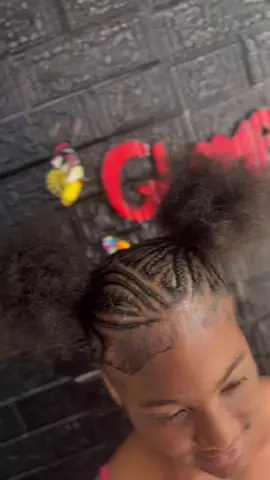 😍 #cornrows #fyp #backtoschoolhairstyles #puffhairstyle #ja #jamaica