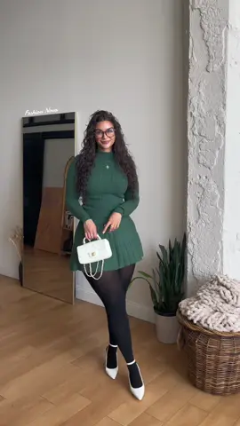 Let’s get dressed 🍃 @FashionNova  Living in it 2 Piece Romper Set (sweater only) - Taupe Sleepy Mood Ribbed PJ Pant Set - Oatmeal  Selene Sweater Skirt Set - Hunter  Loooove sweater weather 🤭🤭