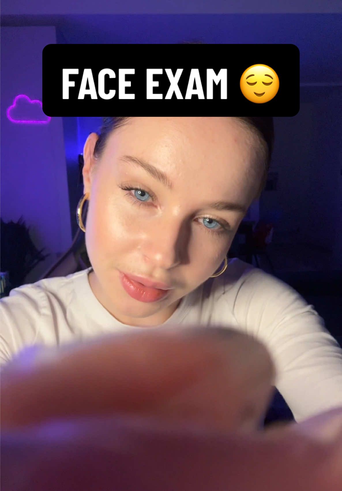 The MOST relaxing skin inspection ASMR💗🔦🫧🧴✨ #asmrskincare#asmrfaceexam#asmrfacetouching#asmrdermatologist#asmrroleplay#relaxingasmr#asmrsleep#asmr#fyp