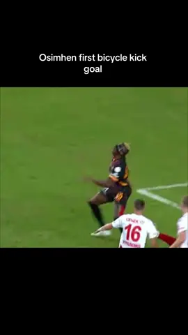 Osimhen bicycle kick goal #osimhen  #victorosimhen #galatasaray #fyp 