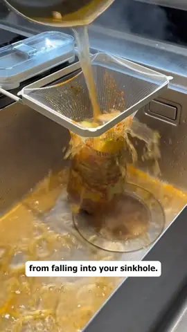 NO MORE digging in the sink hole 🤢🤮