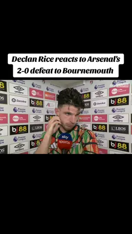 #arsenal #PremierLeague #skysports  #bournemouth #declanrice #trendingvideo #fyp 