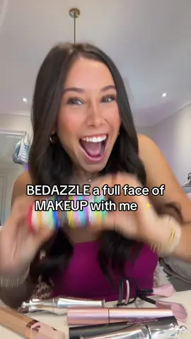 BADAZZLE a full face of MAKEUP with me! ✨💋 #getreadywithme #grwm #grwmroutine #grwmmakeup #bedazzle #bedazzling #bedazzlingmyskincare #bedazzlingmakeup #pinkbedazzle #blackbedazzle #pinkmakeup #fullfaceofmakeup #pinkmakeupproducts #blackmakeupproducts #bejeweled #bedazzlingthings #fyp #foryoupage #foryou #viral #trending #blowthisup #sephora #sephorahaul #sephorahauls #makeup #beauty #BeautyTok #makeuptok #makeupbedazzle #bedazzleskincare #bejeweledmakeup #gems #rhinestones #glowrecipe #benefit #toofaced #tower28 #drunkelephant #rarebeauty #saiebeauty #grwmbedazzledmakeup @Too Faced @BenefitCosmeticsCA @Benefit Cosmetics @SHEIN @Amazon @Amazon Influencer Program @tarte cosmetics @Glow Recipe @Drunk Elephant @Kosas @Saie 