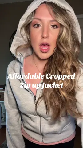 I need these in more colors! I can get lots of these at this price! Such a cute cropped zip up jacket!  #Jackets #CroppedJackets #JacketSweatshirt #AffordableFashion #FlashSale #HoodedJacket #FleeceJacket #LightweightJacket 