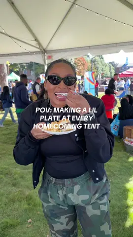 I know a the grill hatesssss to see me coming! 😂 #cauhomecoming #happyhomecoming #Homecoming #cau 