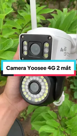Camera yoosee 4G 2 mắt ngoài trời.    #camerayoosee #camera4g #camerangoaitroi #camera2mat #cameranangluongmattroi4g #cameradungsim4g 