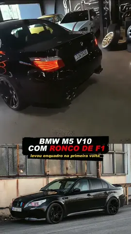 escapamento original? #carro #turbo #v10 #bmwmotorsport #automoveis #automobilismo #tuturbocar 
