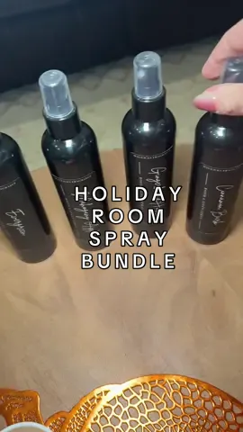 The holiday room spray bundle is here! @Mavwicks Fragrances LLC #mavwicks #holidays #roomspray #homescents #tiktokblackfriday #giftideasforher #giftideas 