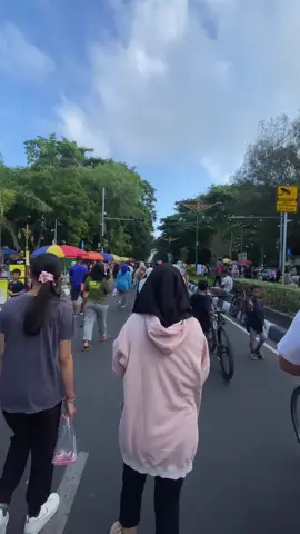 Car free day✨ #mataramlombok #tiktoklombok #udayana