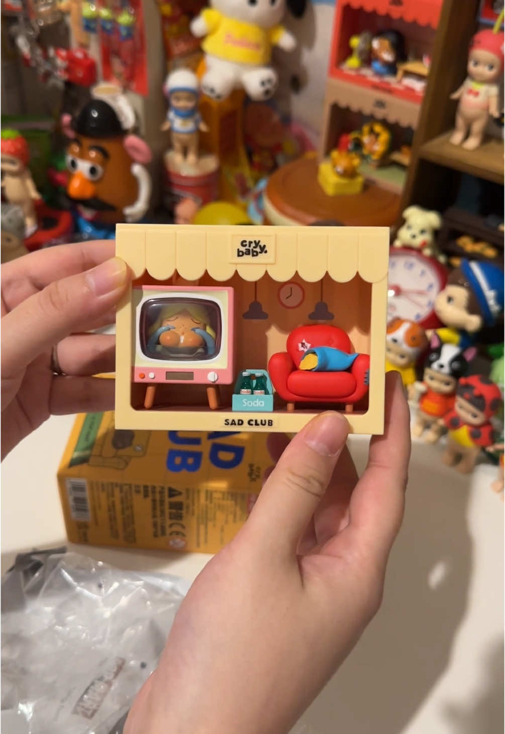 sadclub secret🫣 #crybaby #sadclub #popmartindonesia #unboxingpopmart 