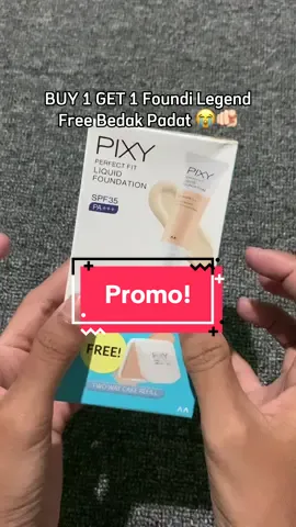 Murah bgt njir😭 #pixy #buy1get1 #murahbanget #bedakviral #makeuptutorial #makeup #foundation 