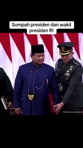 Sumpah presiden dan wakil presiden RI bapak prabowo subianto dan bapak gibran rakabuming raka #prabowo #gibranrakabuming #pelantikanpresiden2024 #viral #foryou #fyp 