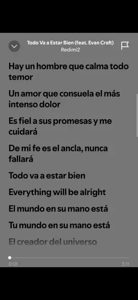 Todo Va A Estar Bien  Evan craft ft Redimi2 #jesus #Dios #adoracion #alabanza #paracristo #cristianos #musica #letras #lirics #hastag #fyp 