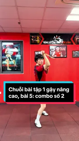 Chuỗi bài tập 1 gậy nâng cao, bài 5: combo số 2. Các bạn xem lại các video hướng dẫn kỹ thuật đòn đơn để thực hiện combo kết hợp này. #Võgậyarnis #Arnis #Akcfitness 