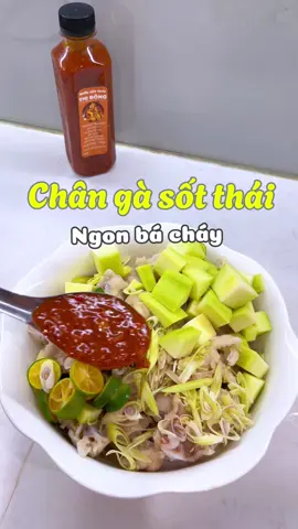 Sốt thái ngon và tiện nhà nào cũng nên có sẵn nàyyy #sotthai #changasotthai #nauancungtiktok #anngon #anvat 