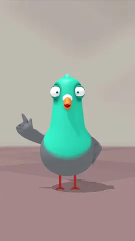 1 2 3 ☝🏻✌🏻🤟🏻 #kids #cute #pigeonpogi #animation #cutebird #cartoonforkids #dance #funny #baby 