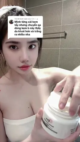 Trả lời @Ｃｈｉｐ dưỡng trắng là một chuyện nhưng quan trọng da phải khoẻ nữa nha mấy bà😘#doucosmetic #kembody #fyp #xh #duongtrangda #xyzbca 