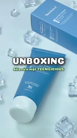 Unbox em sữa rửa mặt lành tính nhà Teenilicious  #sinreview #unboxingvideo #unbox #review #teenilicious #suaruamat #teeniliciousvietnam #facecleanser 