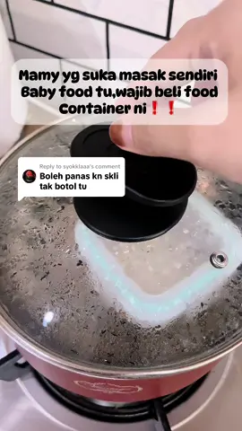 Replying to @syokklaaa yang best glass food container ni sesuai suhu panas dan sesuai jugak suhu sejuk. Kukus,bakar,semua boleh. #glassfoodcontainer#containerbaby#bekasmakanbaby#foodcontainermurah#babyfoodcontainer#babyfoodcontainermurahtahanpanas#barangbaby#babystartmakan# 