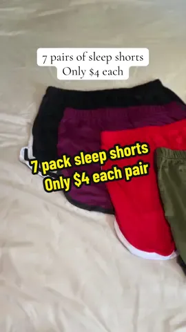 These sleep shorts are so comfortable. #falldealsforyou #octoberfinds #tiktokshopcybermonday #tiktokshopblackfriday #tiktokshopholidayhaul #tiktokshopfinds #SuperBrandDay #treasurefinds 