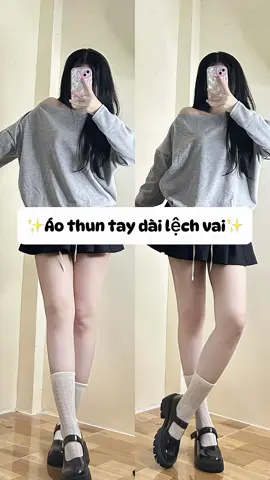 Kiểu nì xinh#reviewquanao #aothun #aothuntaydai #aolechvai #outfit #goclamdep #xuhuongtiktok2024 #virall 