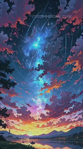 Relax in the world of anime #Meditation #asmr #relaxingvideos #nature #animewallpaper 